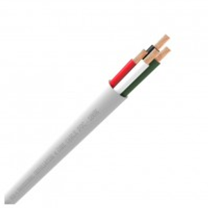 QED QX16/4 Flame Retardant PVC Speaker Cable, White