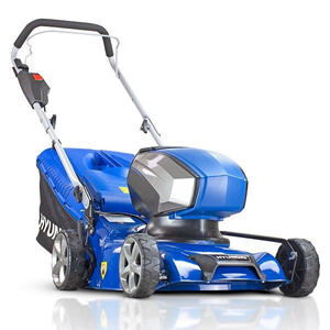 Hyundai 42cm Cordless 40V Lithium-Ion Battery Lawnmower with Battery and Charger