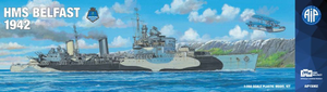 Adventures In Plastic 1/350 Scale HMS Belfast 1942 Royal Navy Cruiser Model Kit