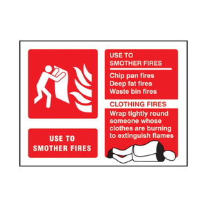 FireShield Fire Blanket Sign (Landscape)