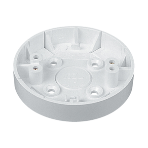 Marshall Tufflex TCR2WH White Round Ceiling Rose Adaptor For MMT1/MMT2 Mini Trunking 81mm Diameter