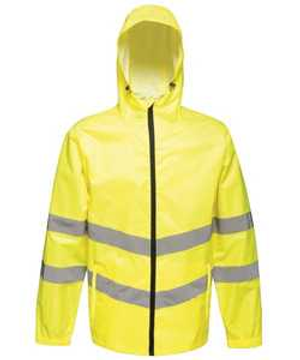 Regatta Hi-Vis Pro Pack-Away Jacket - Yellow - 3XL