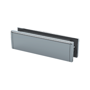 Rutland RLP TS008 Intumescent Letterbox 311.4mm - 60 mins - Satin Nickel Plate