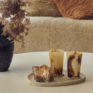 Star Glass Candle Holder