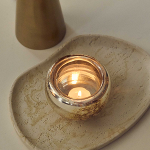 Melva Glass Candle Holder