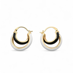 Enamel Hoops (one size)