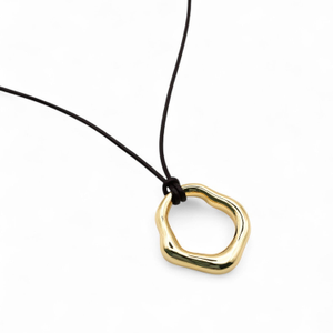 Loop Necklace Gold (one size)