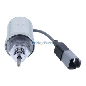 12V Fuel Shut Off Solenoid U85206452 185206520 for Perkins 402D-05 403D-07 403D-11 403D-15 403D-15T 404D-15 404D-22 403D-17 403C-11 403C-15 404C-15 404C-22