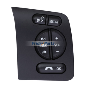 Steering Wheel Media Control Button DC3T-9E740-BAW for Ford F250 F350 F450 F550 Super Duty Expedition Explorer