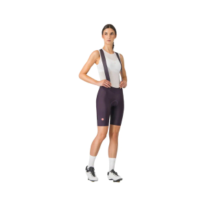 Castelli Prima 2 DT Women's Bib Shorts Dark Night Shade Deep Purple S