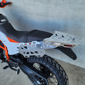 Side Luggage Panels (SLPs) *Tail Rack add on version* - KTM 390 Adventure R | Enduro R 2025 - Polished