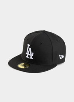New Era MLB 59Fifty Los Angeles Dodgers Black Grey UV Fitted Cap