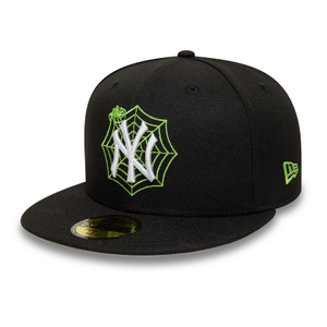 New York Yankees MLB Spider Black 59FIFTY Fitted Cap