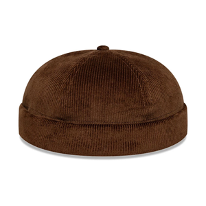 New Era Cord Dark Brown Docker Adjustable Hat