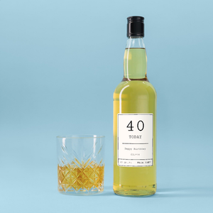 Personalised Milestone Birthday Whisky 70cl