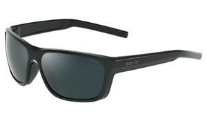 Bolle Strix Sunglasses - Matte Black, Bolle Sky Blue Polarised