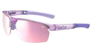 Bolle Victus S Sunglasses - Soft Pink Frost, Bolle Brown Pink Polarised