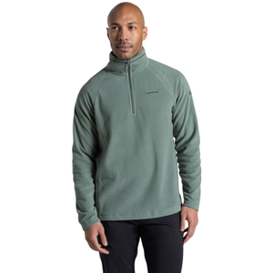 Craghopper Mens Corey VI Half Zip Pullover Fleece - L / Laurel Green