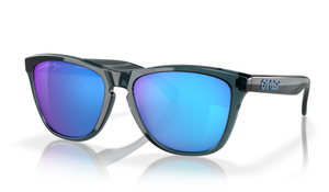 Oakley Frogskins Sunglasses - Crystal Clear, Oakley Prizm Sapphire