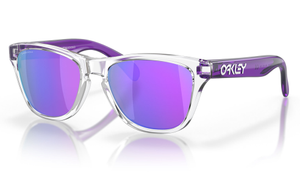 Oakley Frogskins XXS Sunglasses - Clear, Oakley Prizm Violet
