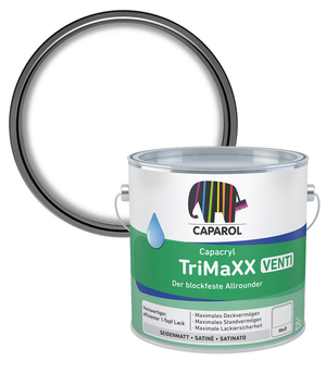 Caparol Capacryl TriMaXX Venti Waterbased Satin - White