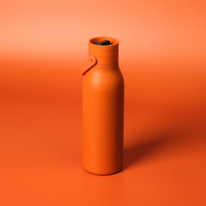 Circular&amp;Co Reusable Water Bottle - Made From Recycled Stainless Steel | 500ml - Sunrise Orange