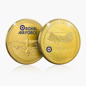 Chinook Glorious History Gold-Plated Commemorative