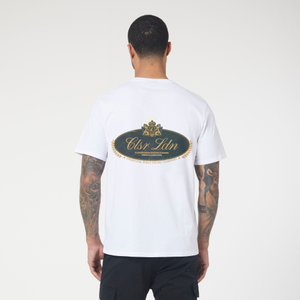 Premium Oval T-Shirt | White