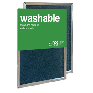 Replacement For KFAFK0212MED - 16 1/2 x 21 1/ 2 x 1 Washable Filter, 2-Pack