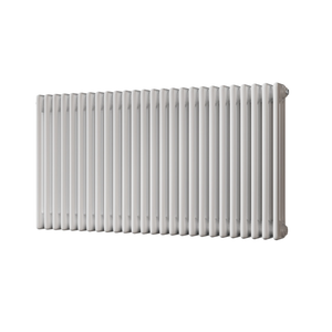 Alpha - White Column Radiator H600mm x W1177mm 3 Column - Feet Included