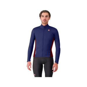 Castelli Entrata 2 Jacket Belgian Blue Bordeaux M