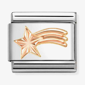 Nomination Classic Symbols Rose Gold Shooting Star Charm 430104/58