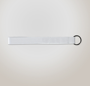 Wrist Strap Keychain - White