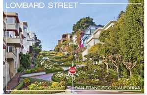 San Francisco, California - Lombard Street