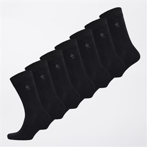 French Connection Mens FC Seven Pack Socks FC2 Marine