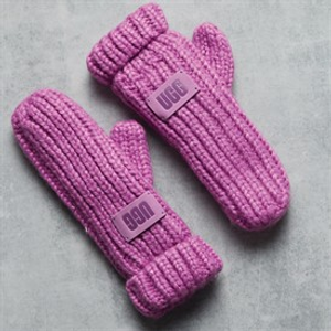 UGG® Girls Chunky Mittens Bodacious