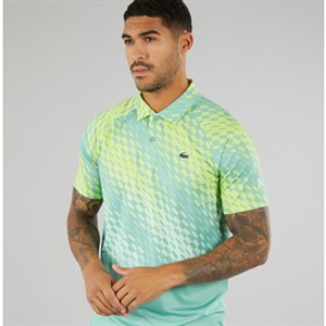 Lacoste Mens Short Sleeve Polo Shirt Florida/Lima-Pastille Mint
