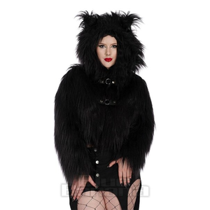 Banned Buffy Fuzzy Jacket (Black)