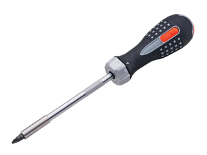 Bahco Ratcheting Screwdriver, Including 6 Bits | XMS25RATCHET