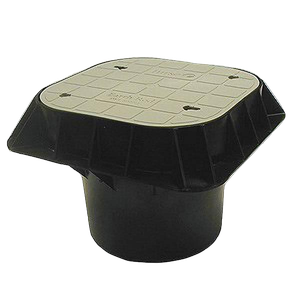 Furse PT205 Lightweight Earth Inspection Pit With Grey Polymer Lid L:300mm x W:300mm x D:158mm Weight 1.8kg