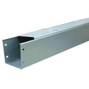 Legrand Salamandre MGR33N Galvanised Single Compartment Trunking Length 75mm x 75mm 3 Metre Length