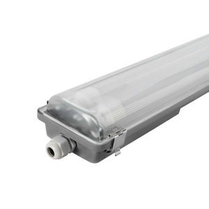 Réglette LED 150cm étanche avec deux tubes LED - 2x15W - 6500K - 2400 Lumen