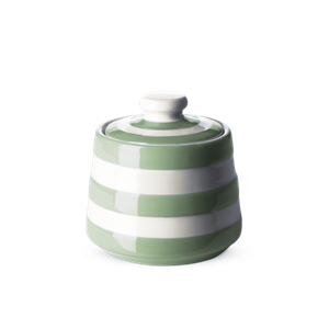 Willow Green Covered Sugar Bowl (Seconds)