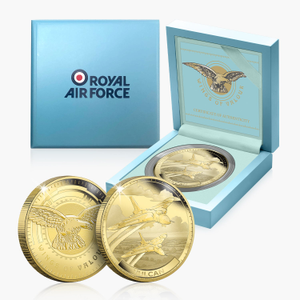 Wings of Valour Vulcan 24 Carat Gold Plated Commemorative
