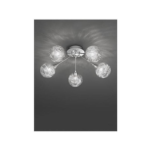 F2329/5 5 Light Ceiling Flush Chrome