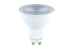 Integral LED ILGU10NE103 Cool White 15000Hrs Non-Dimmable 36° LED GU10 Lamp 3.4W GU10 240V L:54mm x dia:50mm