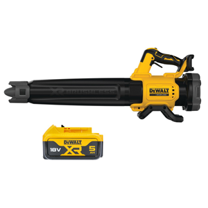 Dewalt DCMBL562 18V XR Cordless Brushless Axial Leaf Blower With 1 x 5Ah Battery
