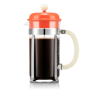 Caffettiera French Press Coffee Maker Bright Coral