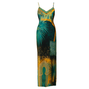 Annia Louisa Marrakech Inspired Slip Style Maxi Dress (L)