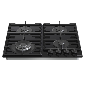 60cm 4 Burner Gas On Glass Hob